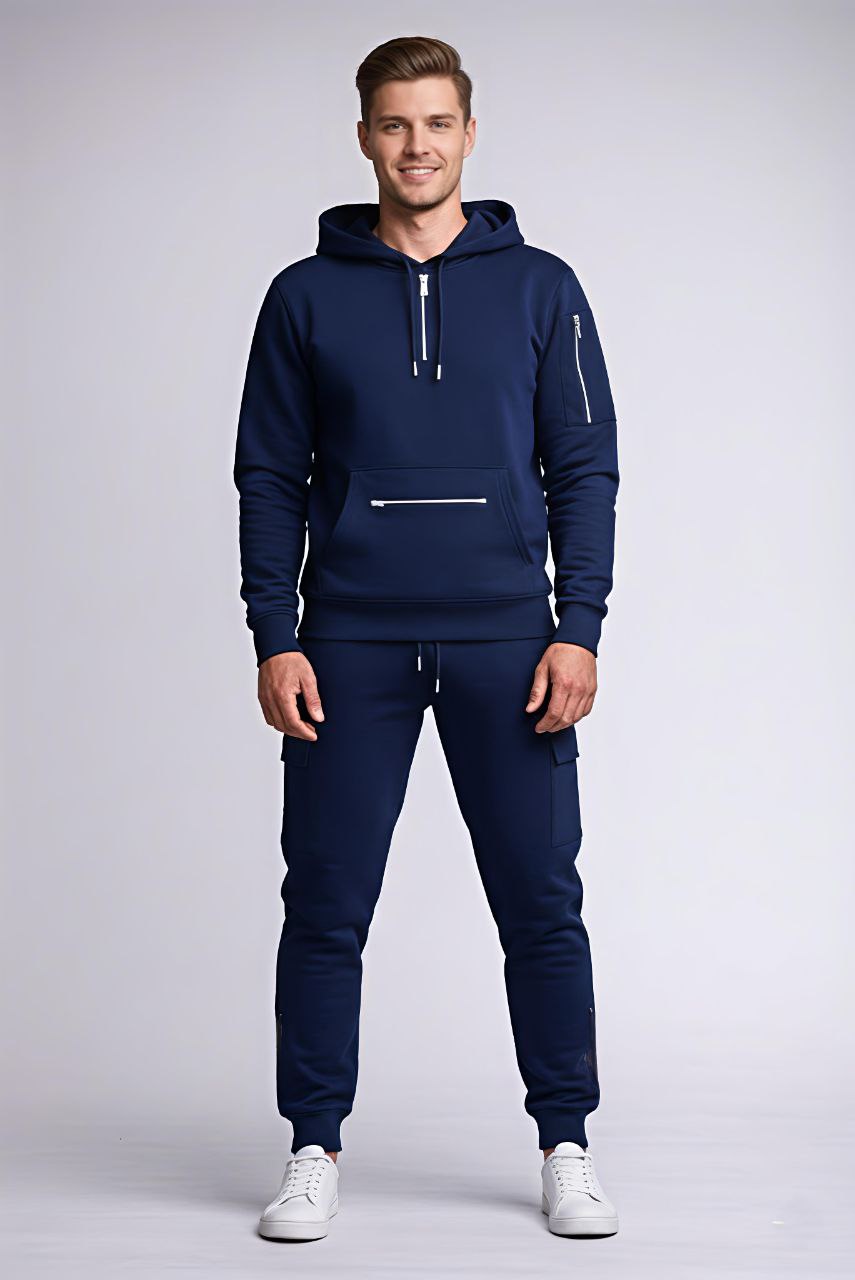 Ensemble Demi Zip Cargo